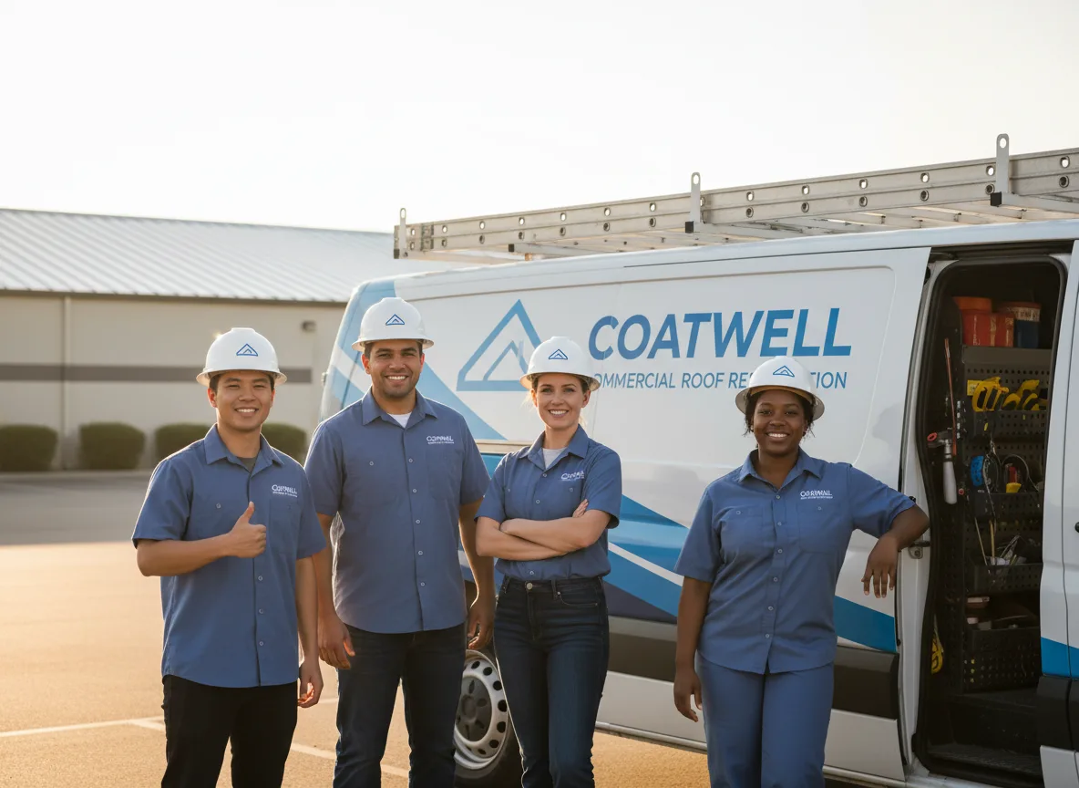 Commercial roof coating company in Easton, ME